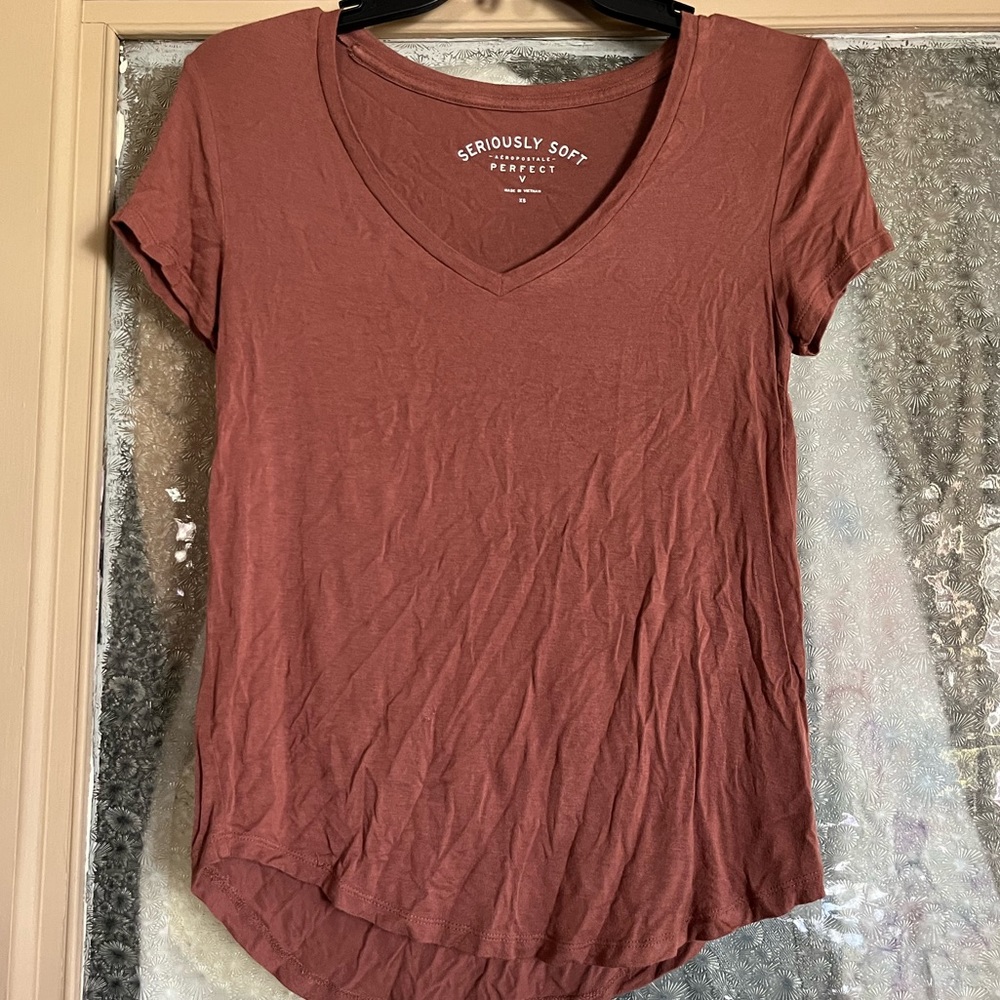 Brown shirt